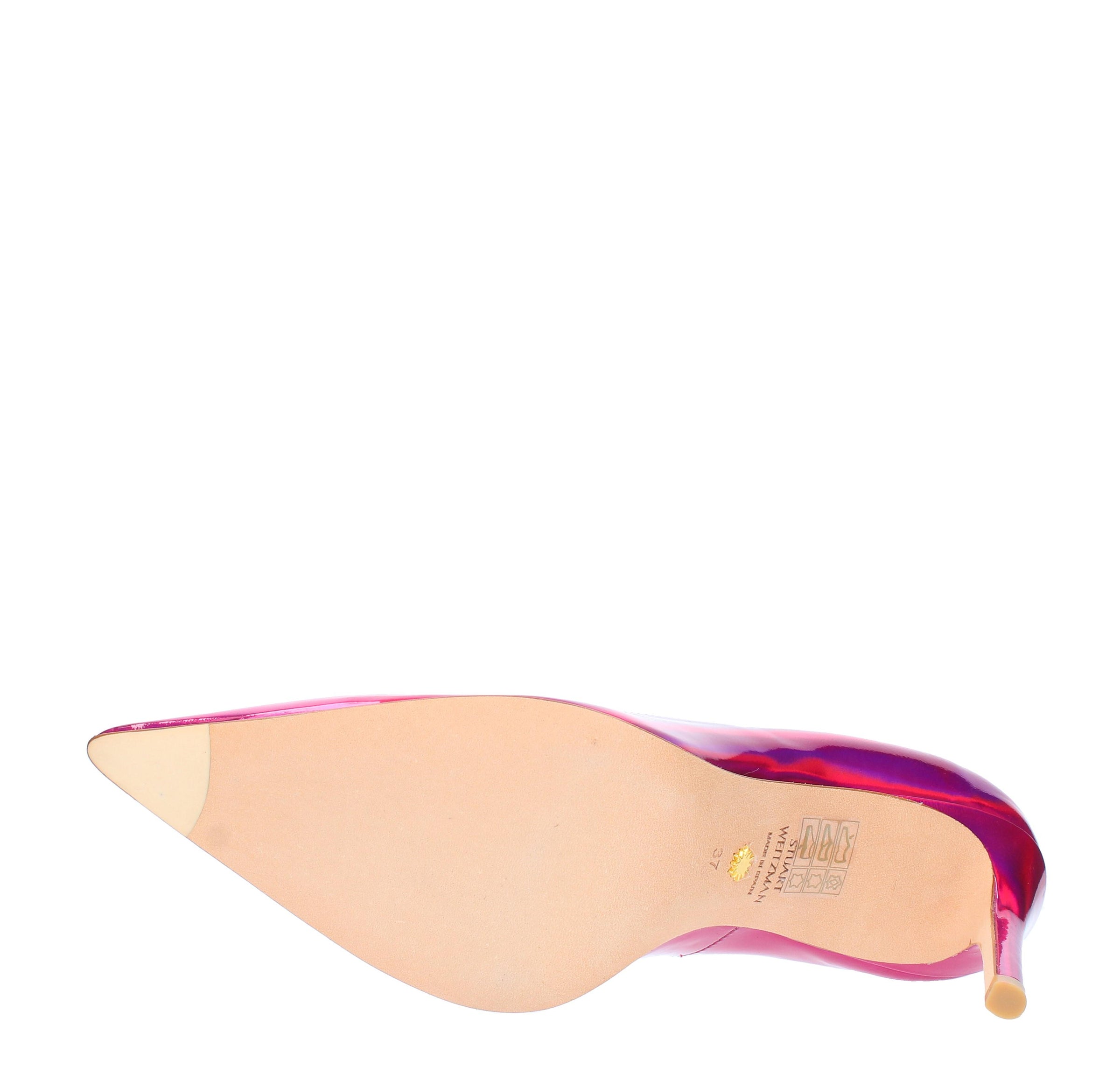 Décolleté in pelle lucida modello STUART 100 PUMP 
