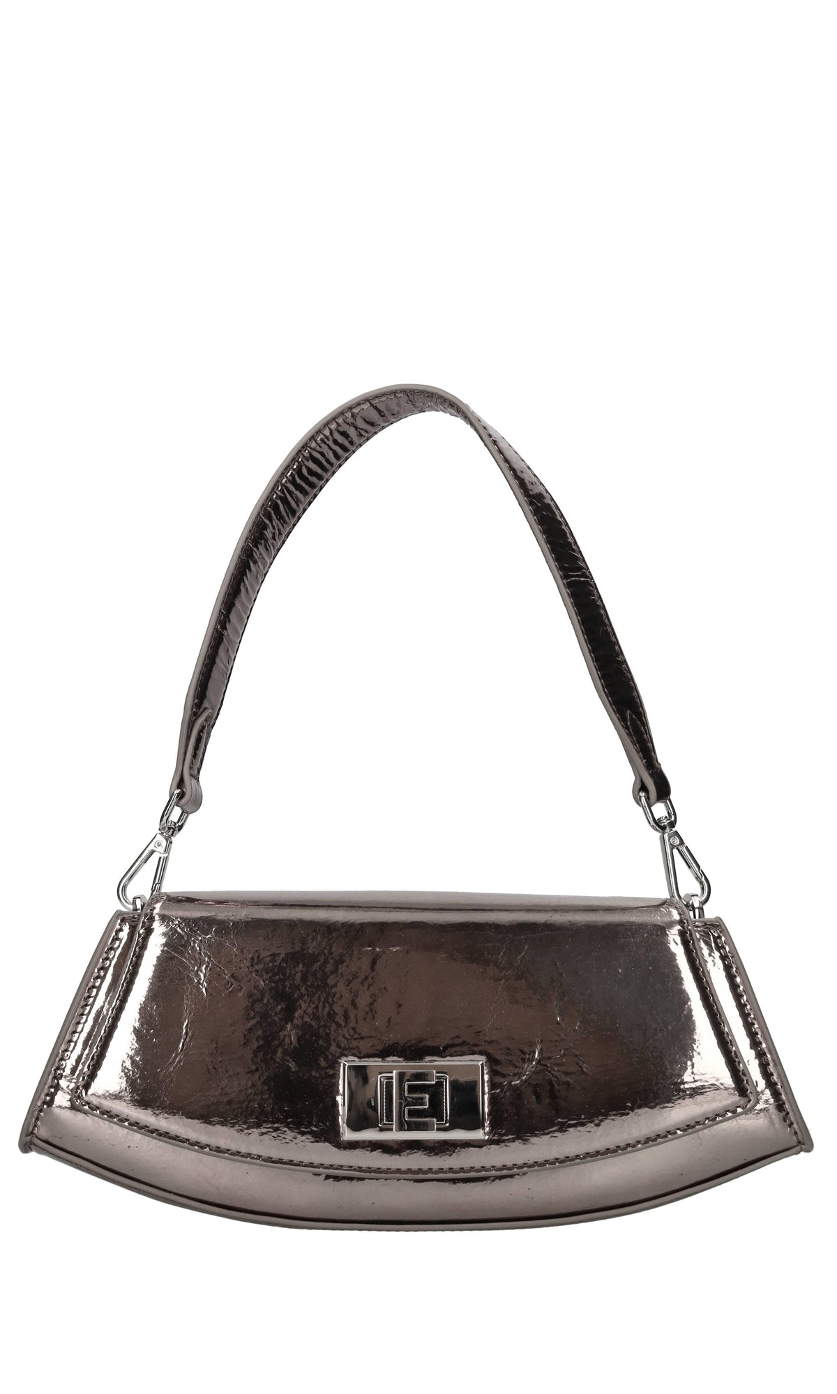 Borsa in ecopelle lucida 