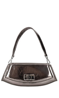 Borsa in ecopelle lucida 