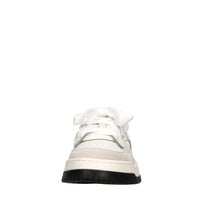 Sneakers in camoscio e pelle 