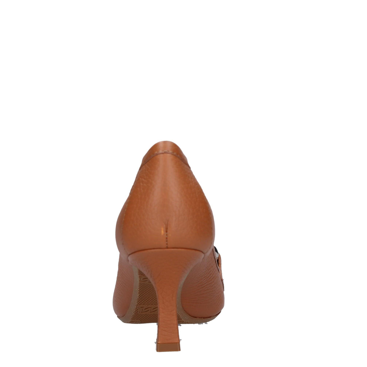 Décolleté in pelle 