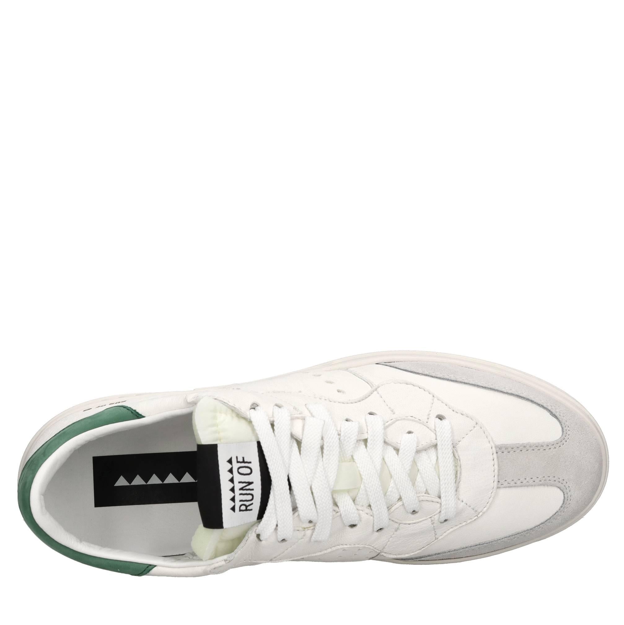 Sneakers modello MAGENTA in pelle e camoscio 