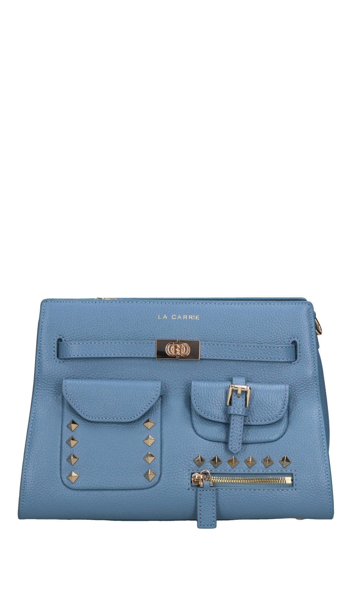 Borsa ROCK POKET MED. in pelle e borchie 