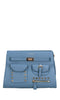 LA CARRIE ROCK POCKET MED. Leather and Studs Bag
