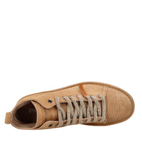 Sneakers alta modello P01 ANKLE BOOT in camoscio 