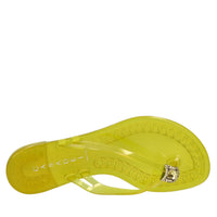 Sandali flat Jelly in PVC e Swarovski 