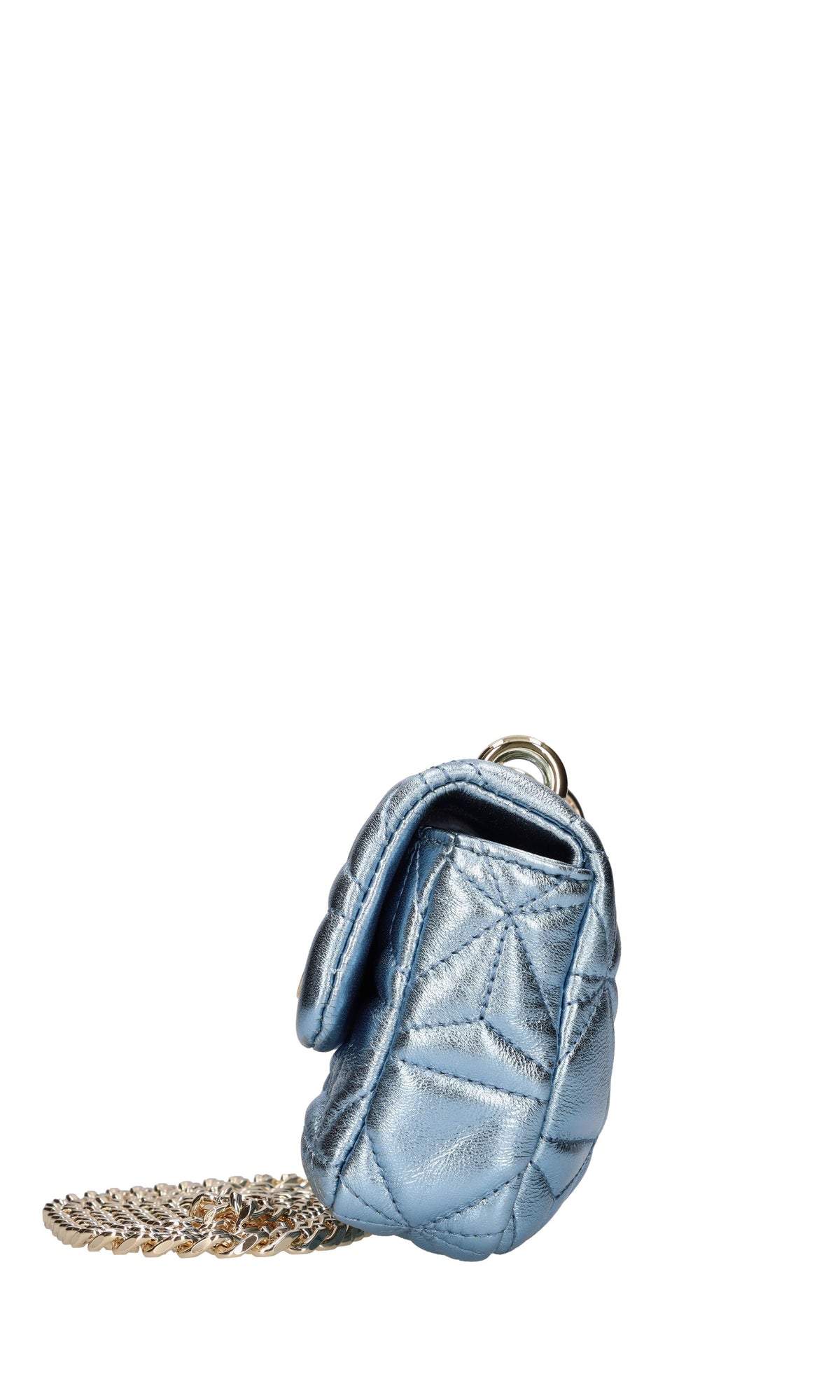 Borsa in pelle laminata 