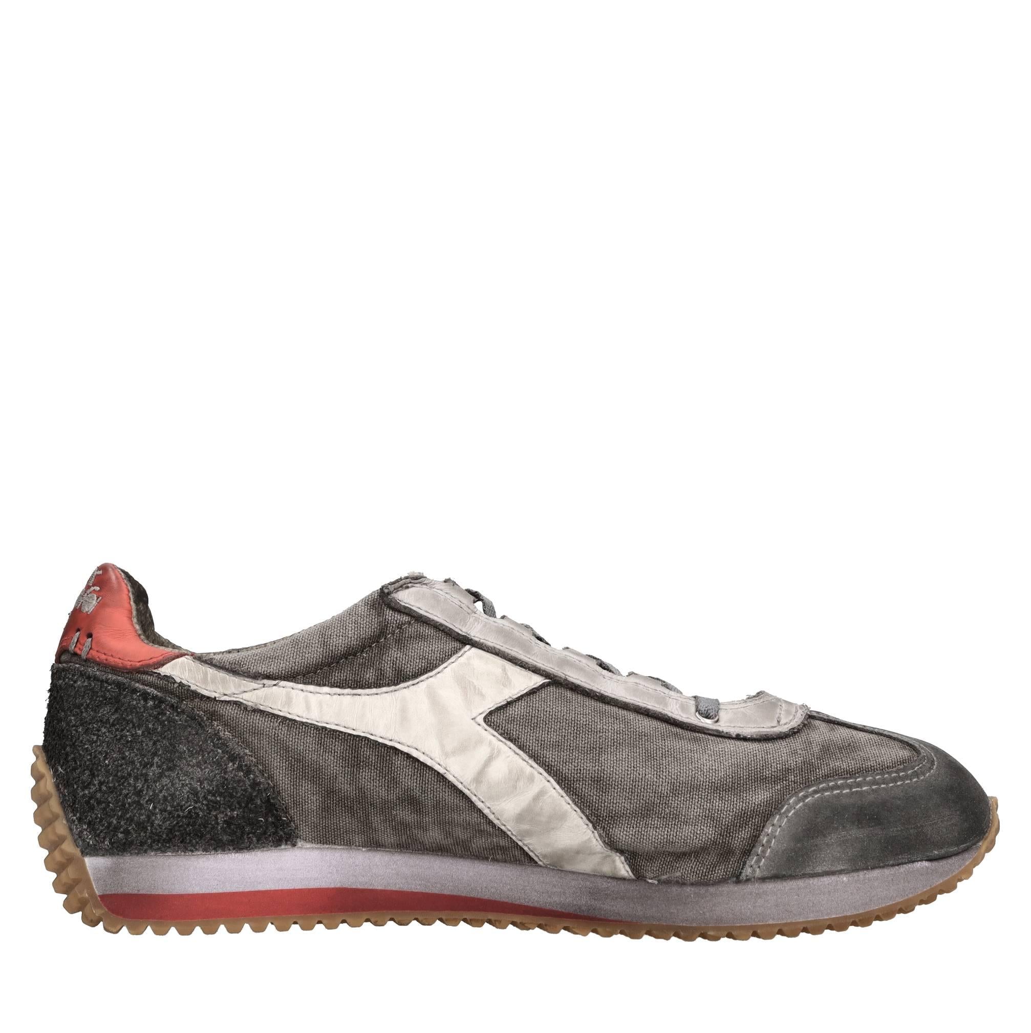 Sneakers modello HERITAGE Equipe H Dirty Stone Wash Evo in tessuto e pelle scamosciata 