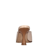 Mules in pelle 