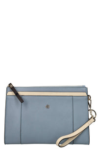 Clutch in pelle 