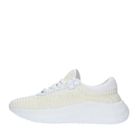 Sneakers CASADEI modello MIA in pelle e rafia 