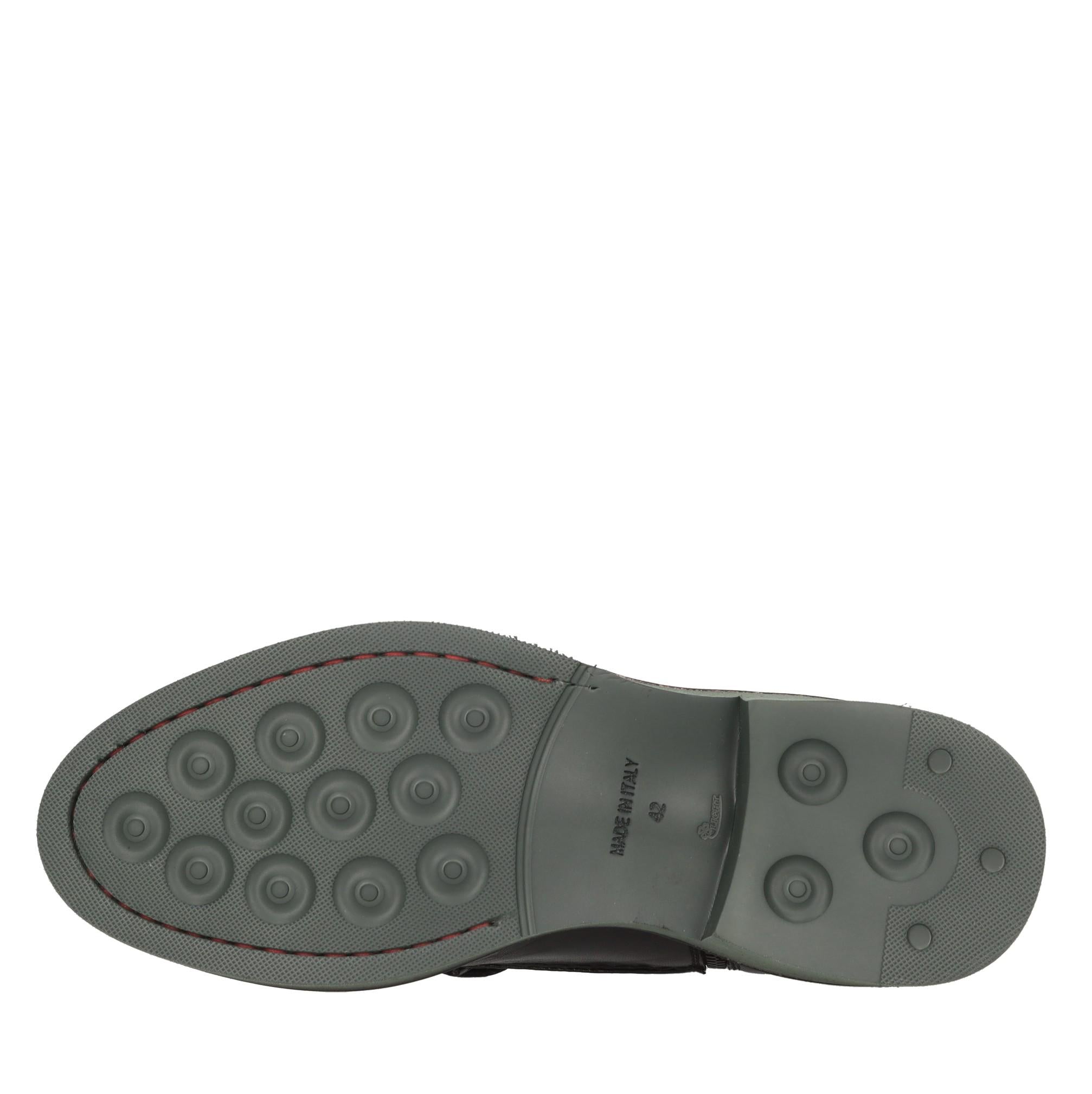 Polacchine in pelle modello 36526/42 in pelle 