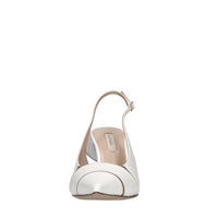 Décolleté slingback Blade in vernice e plexi 