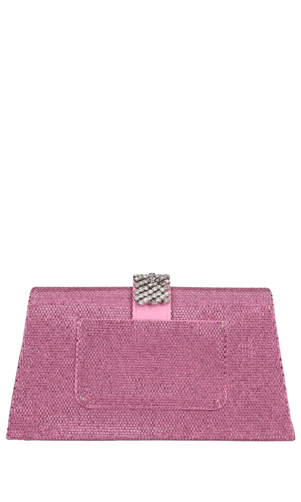 Borsa modello JADE in tessuto e strass 