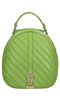 LA CARRIE Zaino plumar oval in pelle