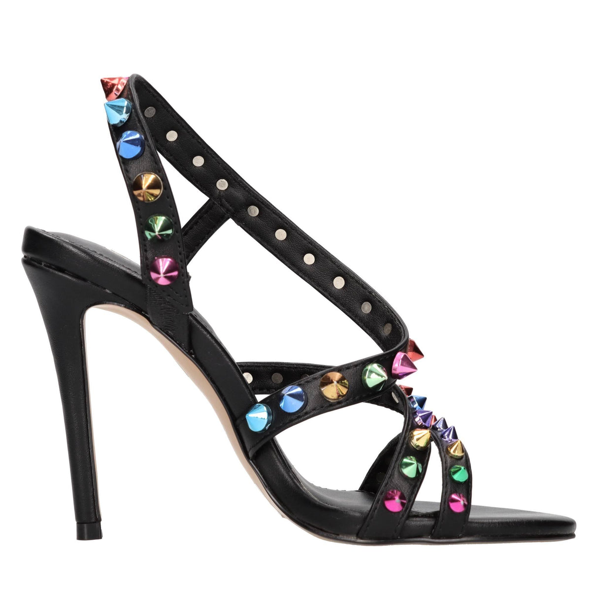 Sandali modello JENNY in pelle ed ecopelle 