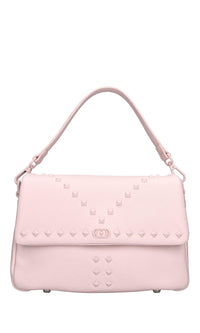Borsa Frivolous in pelle e borchie 