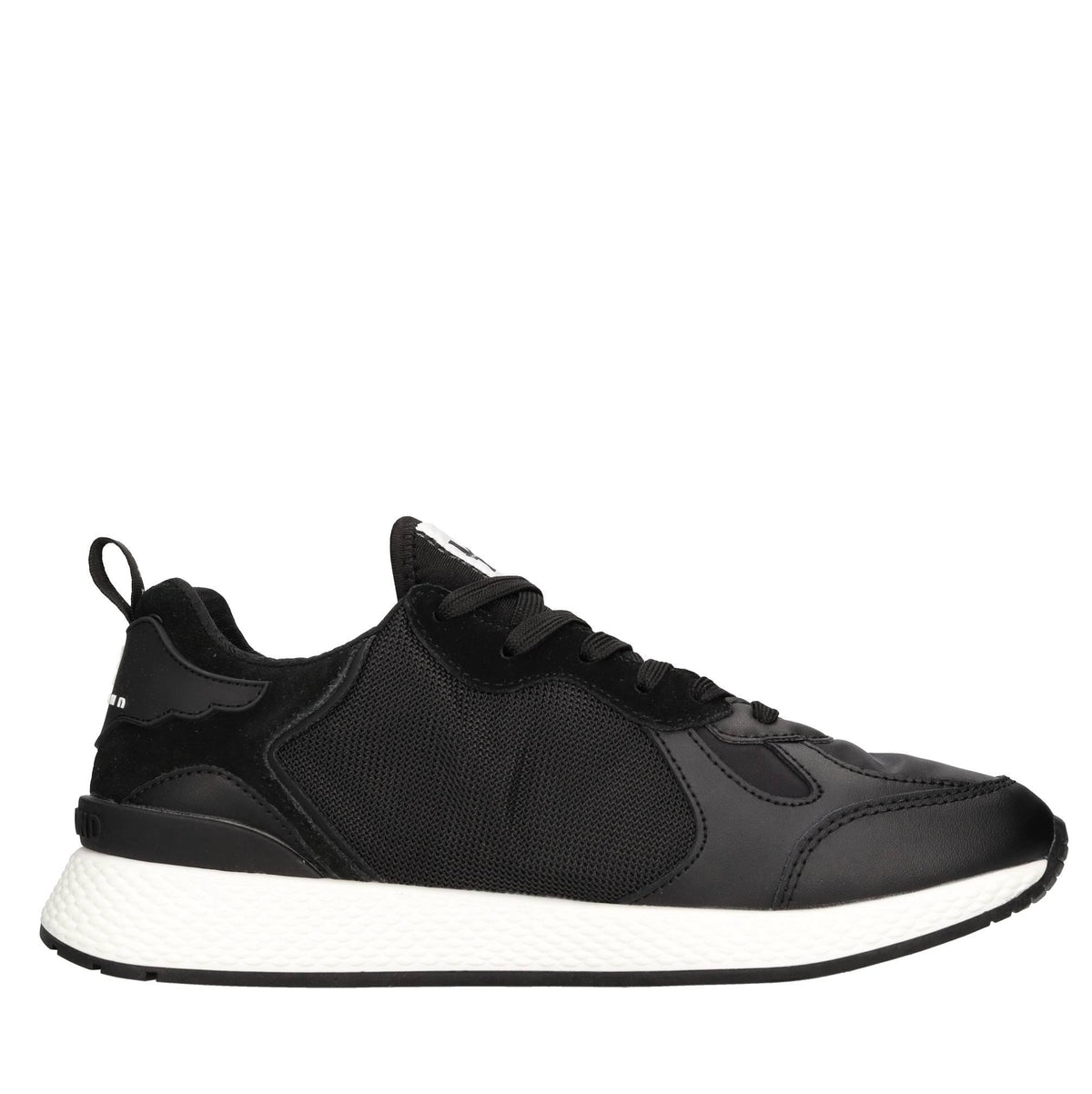 Sneakers in camoscio ed ecopelle 
