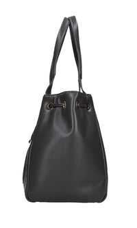 Borsa GIANT LOGO in pelle 