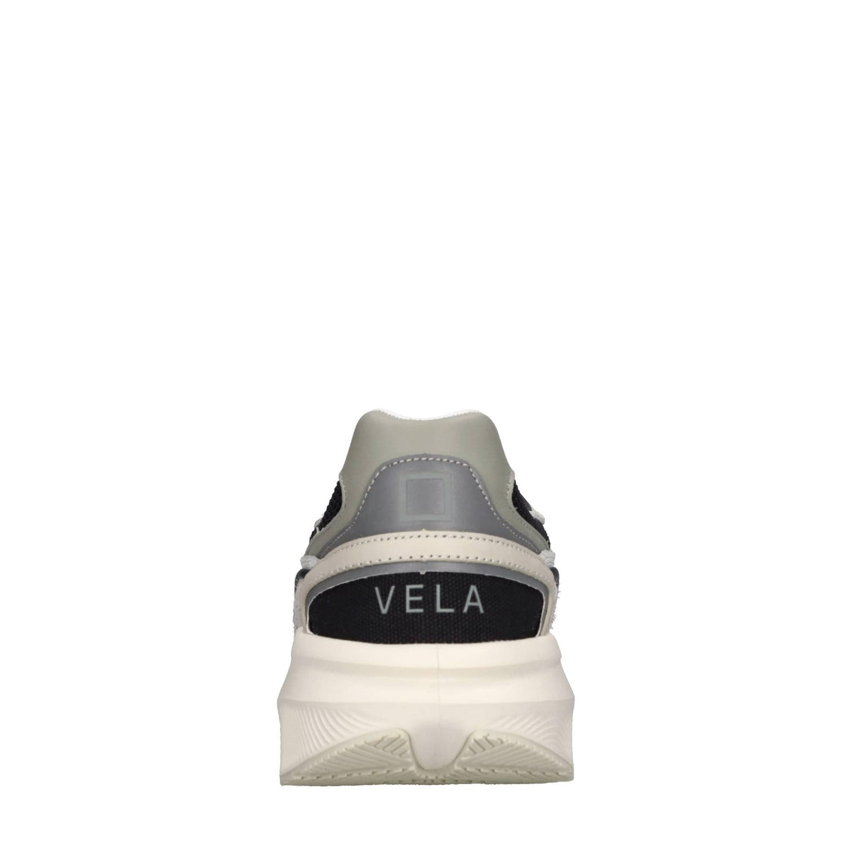 Sneakers in pelle e tessuto 