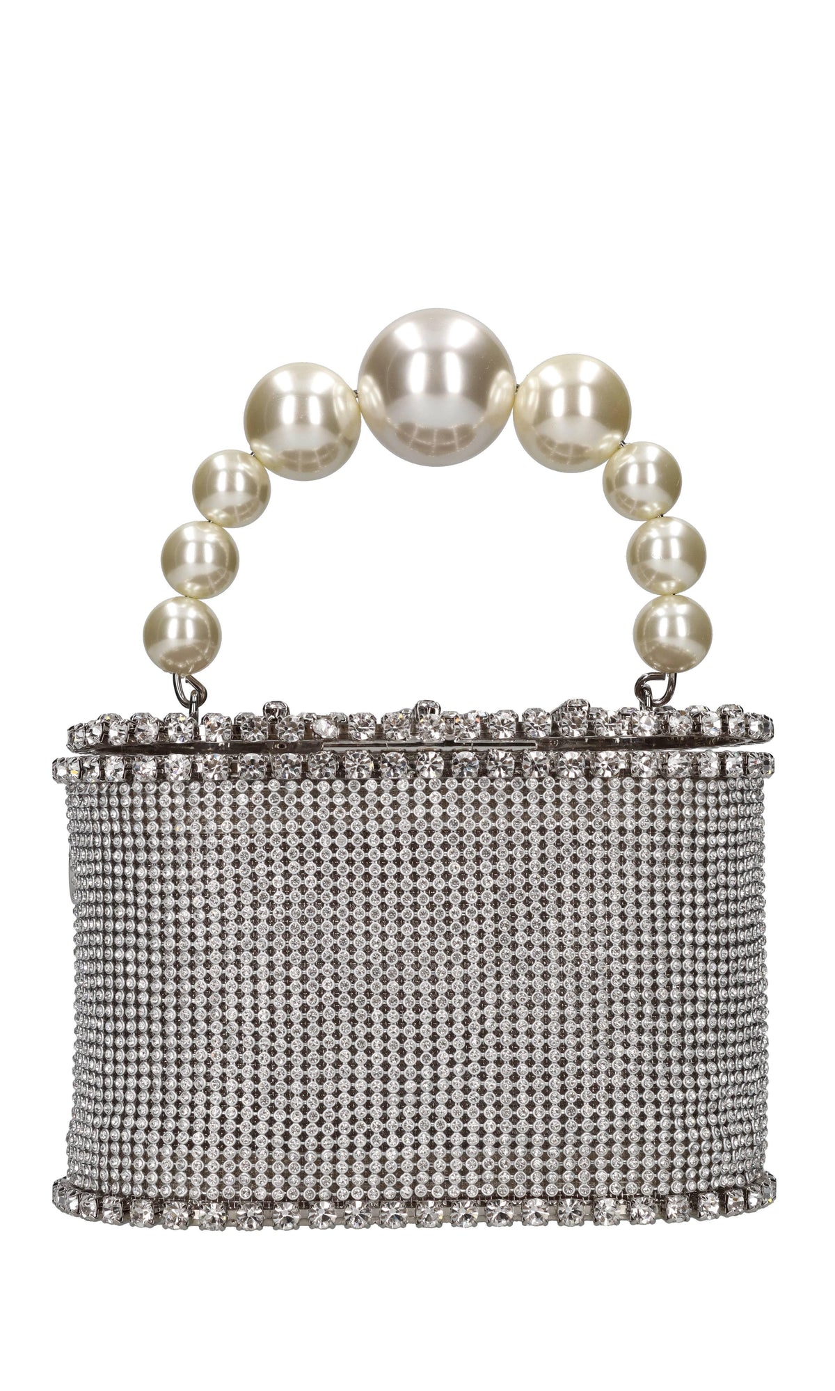 Borsa Holli luce in strass e metallo 