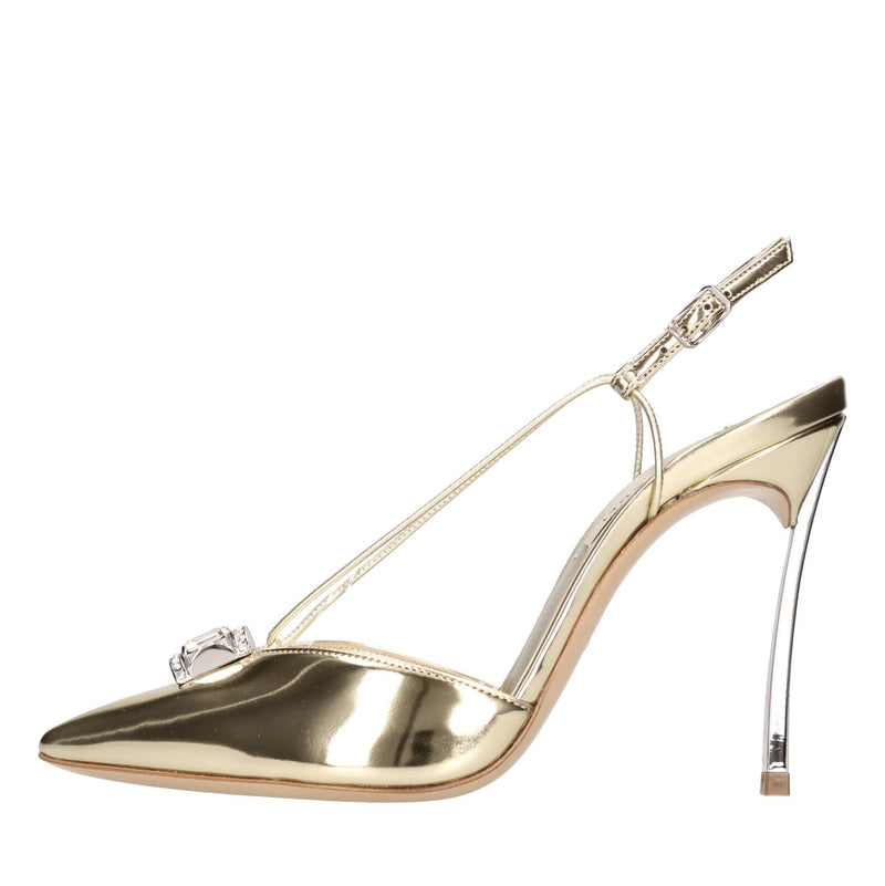 Décolleté slingback BLADE in ecopelle 