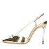 CASADEI Décolleté slingback BLADE in ecopelle