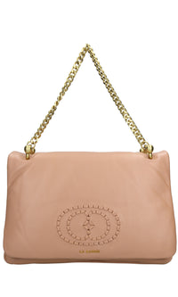 Borsa WOVEN LOGO in pelle 