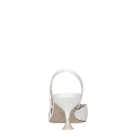 Décolleté slingback in vernice 