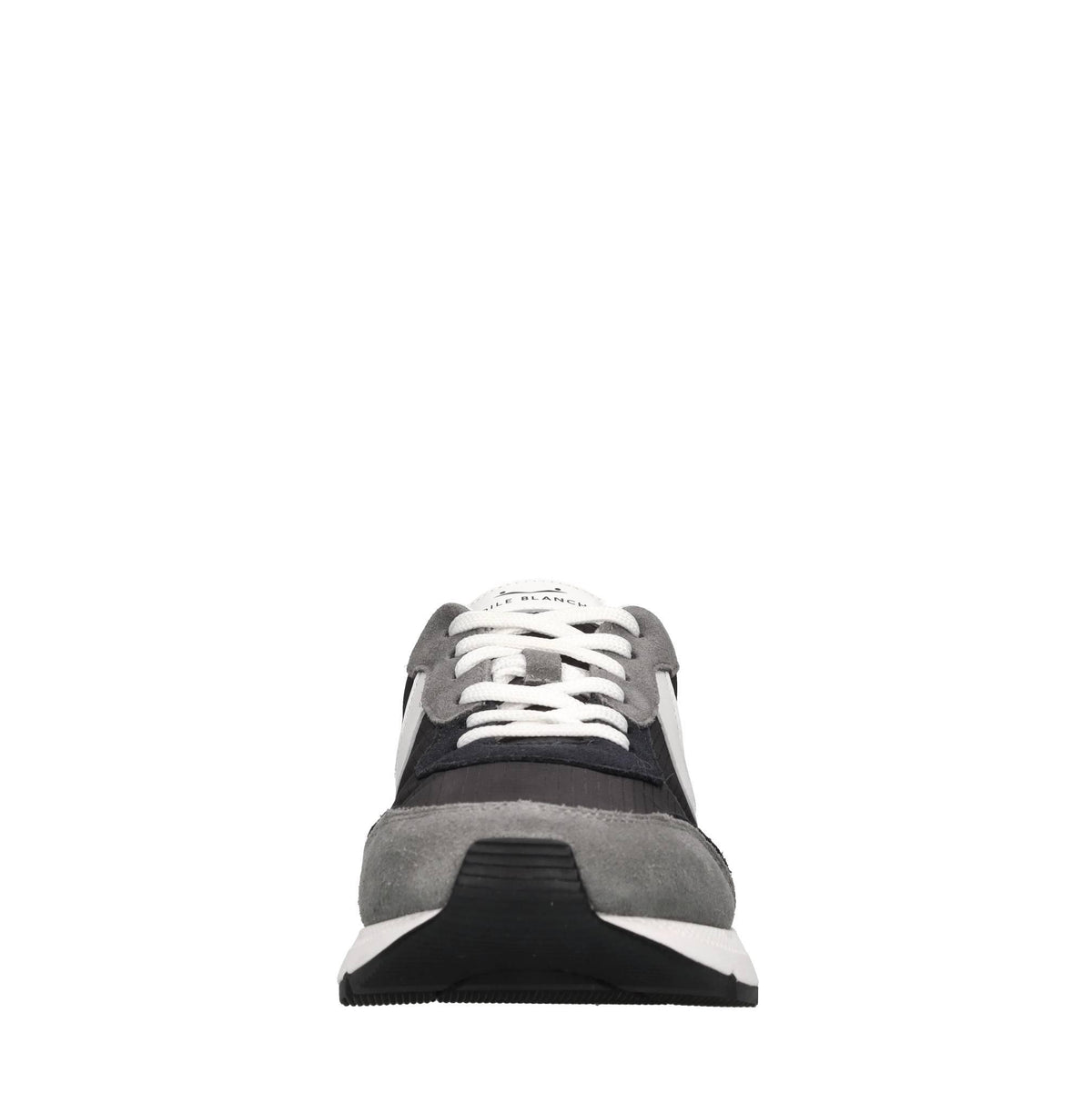 Sneakers in camoscio e tessuto 