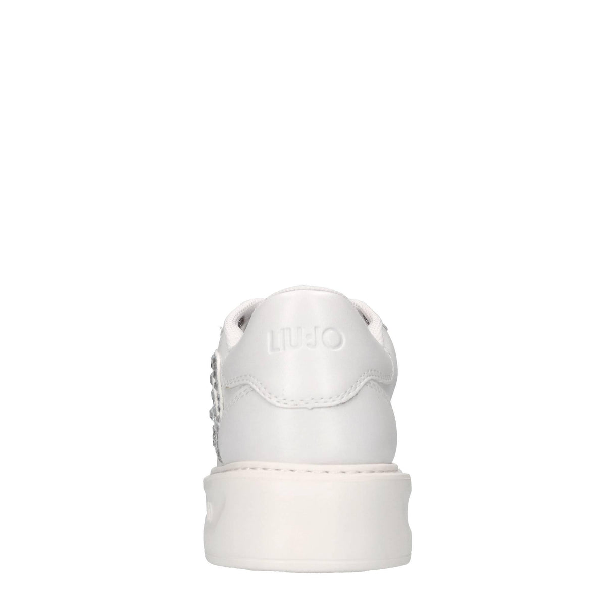 Sneakers in ecopelle e strass 