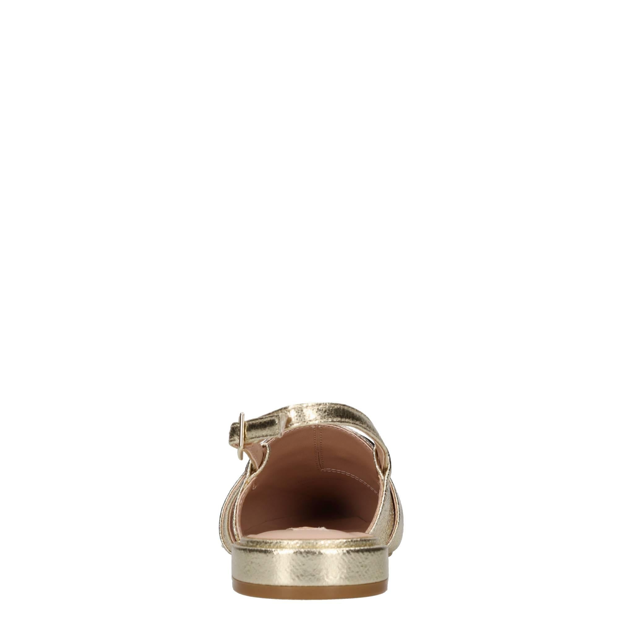 Ballerine slingback modello VIOLA in ecopelle e pelle 
