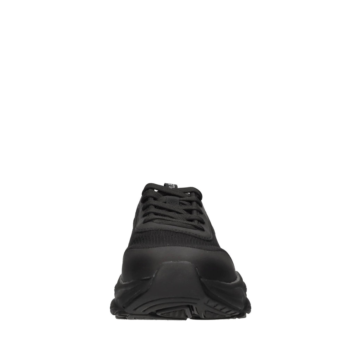 Sneakers in ecopelle e tessuto 