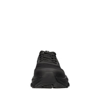 Sneakers in ecopelle e tessuto 