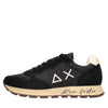 SUN68 Model Z44105 SUN68 Sneakers in suede and breathable fabric