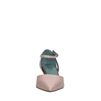 Décolleté in pelle 