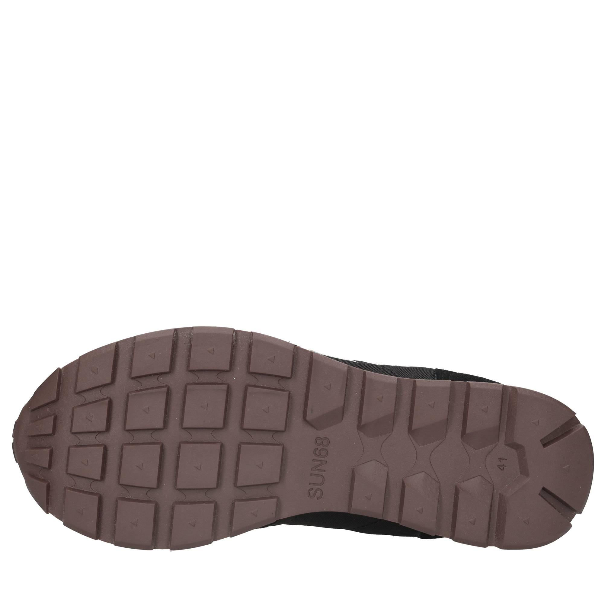 Sneakers modello Z44105 SUN68 in pelle scamosciata e tessuto traspirante 