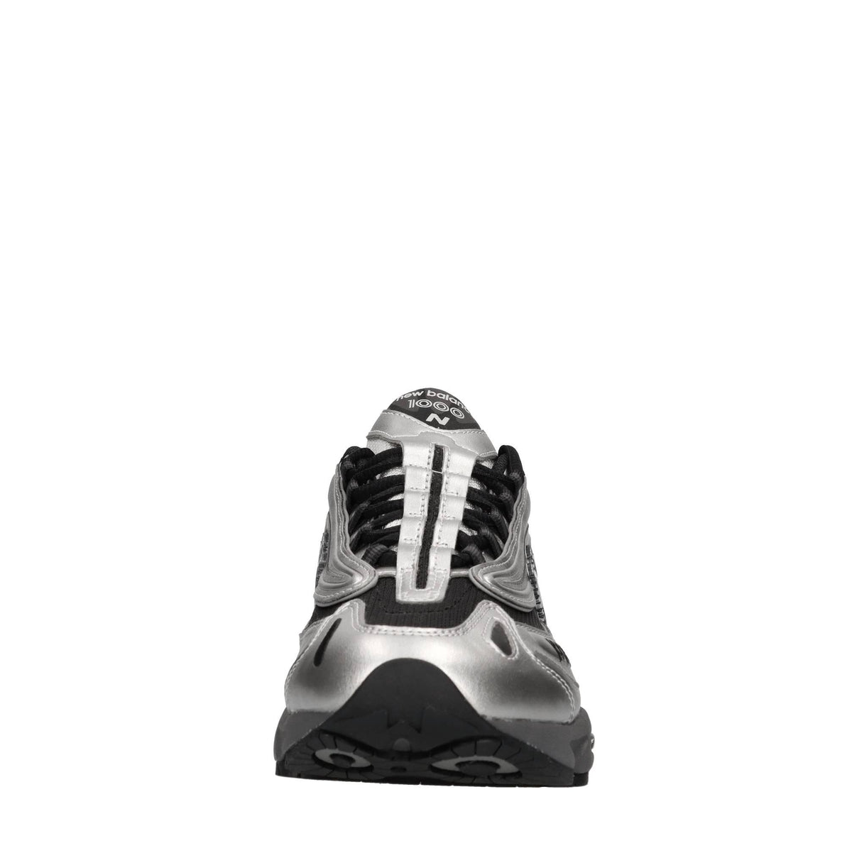 Sneakers in ecopelle e tessuto 