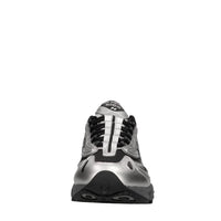 Sneakers in ecopelle e tessuto 