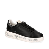 Sneakers Belle Var 7810 in pelle, ecopelle e tessuto<BR/> 