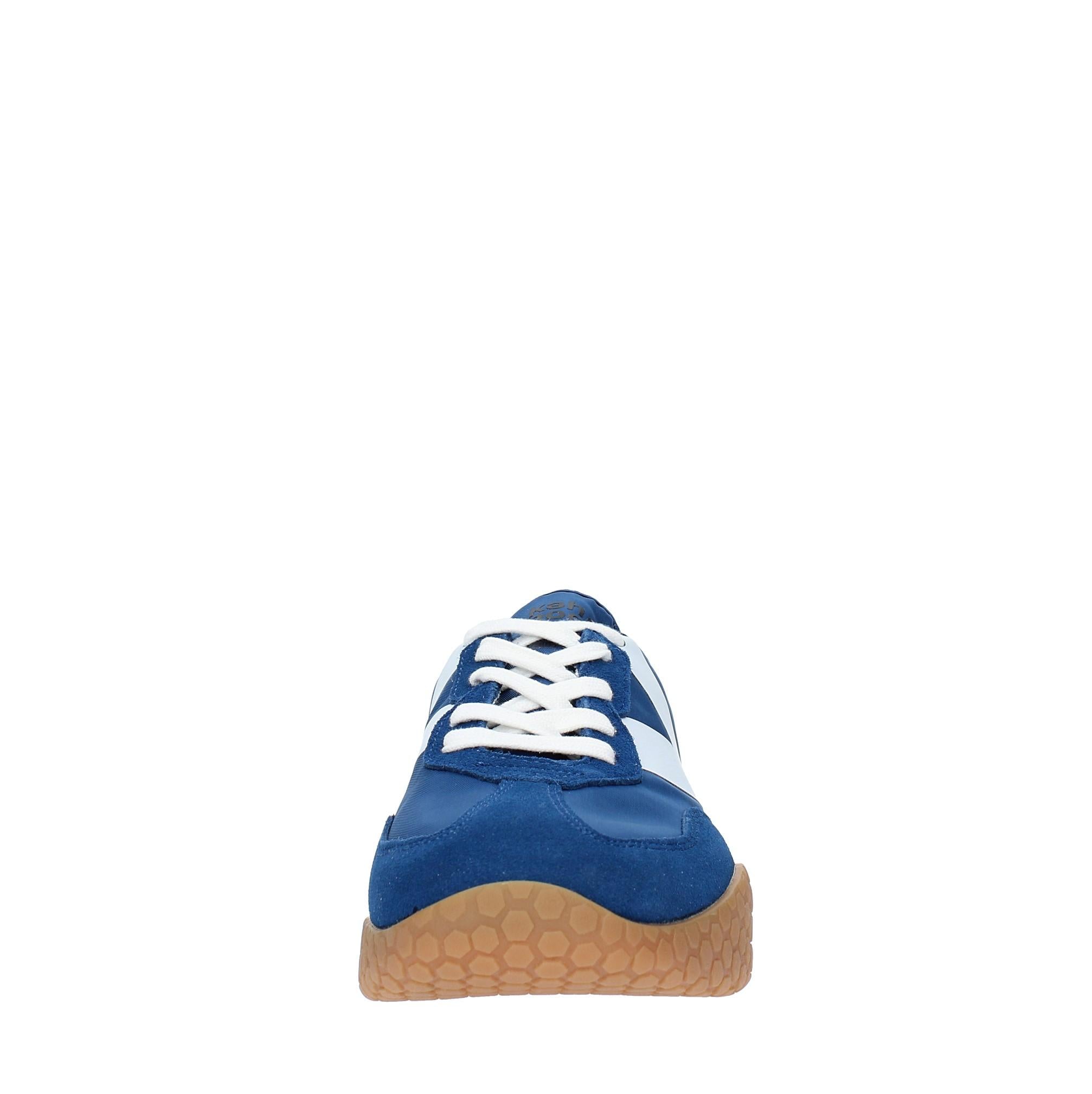 Sneakers in camoscio tessuto e gomma 