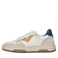 Sneakers in pelle e camoscio 