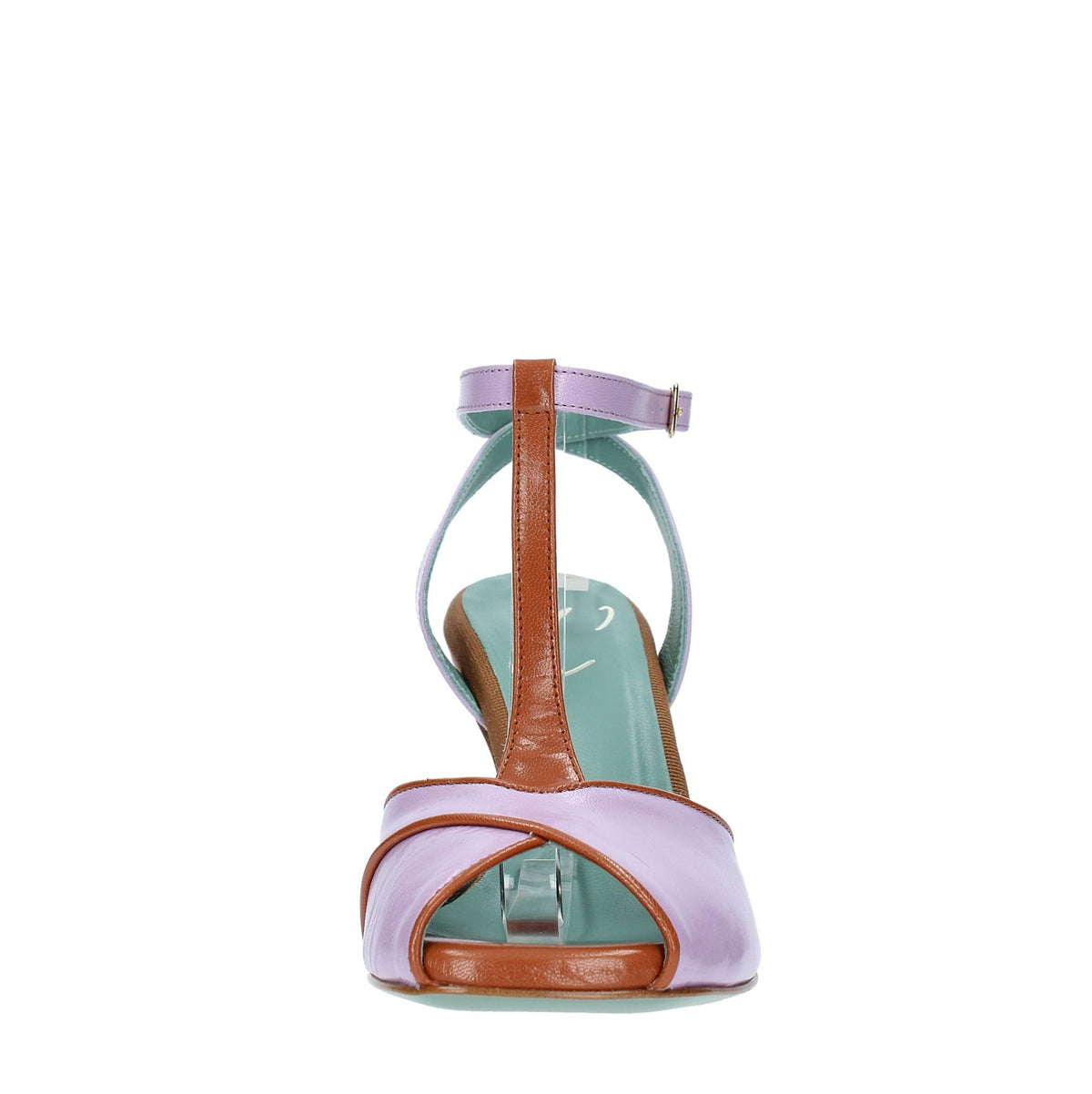 Sandali modello GLOSS in pelle 