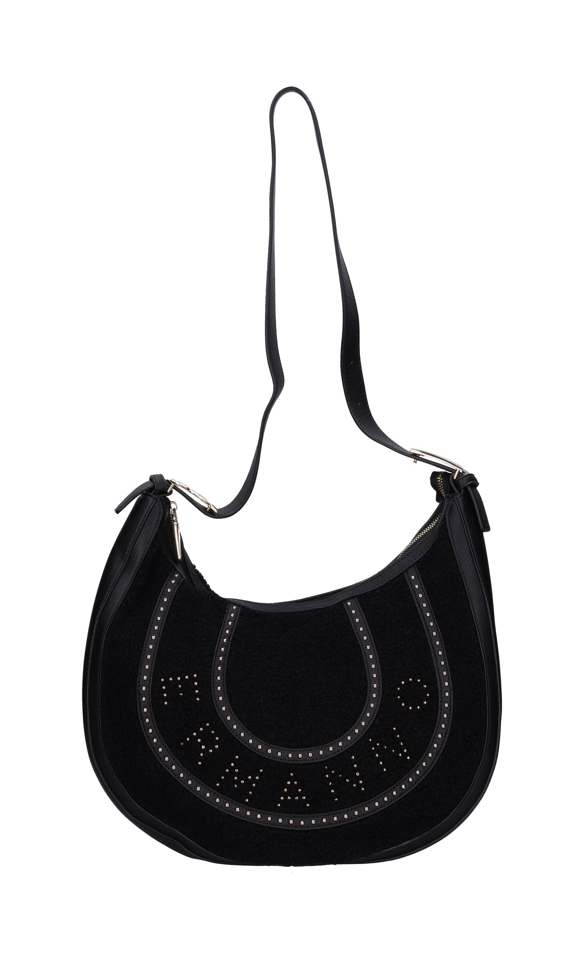 Borsa in ecopelle ed ecopelliccia 