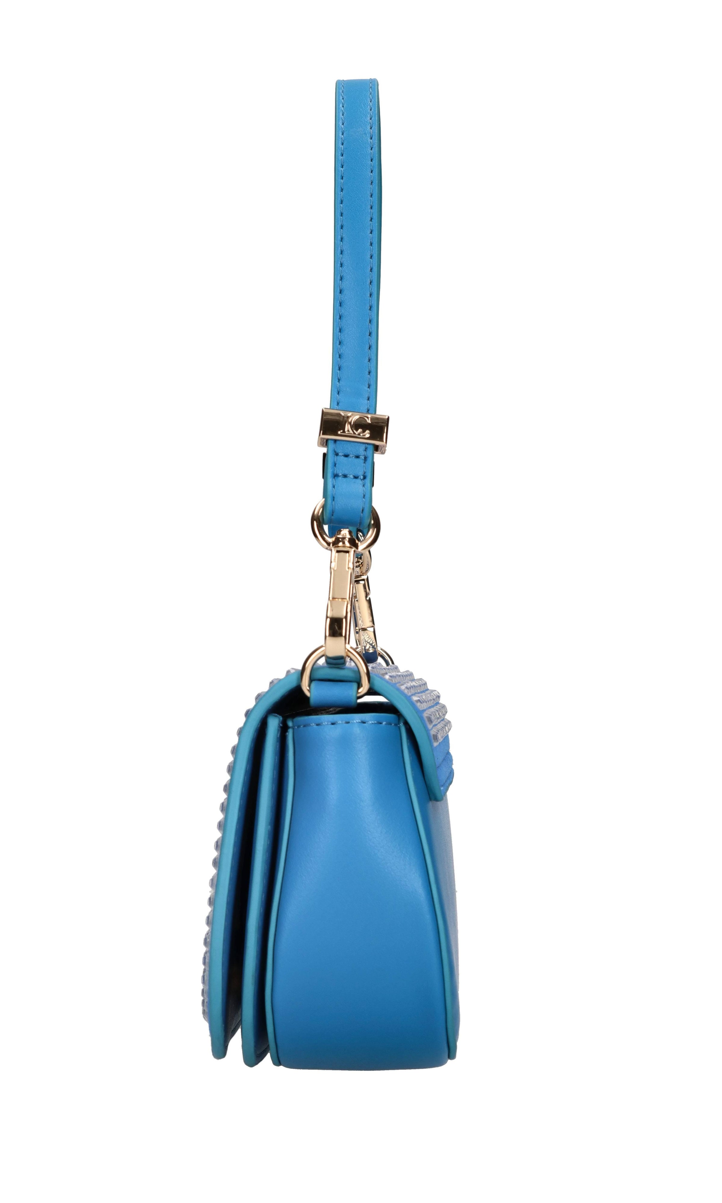 Borsa mini NIGHT ED. in ecopelle ed ecocamoscio 