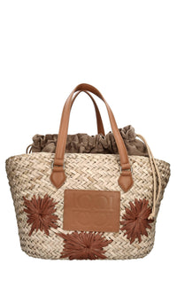 Borsa Seasalt in rafia ed ecopelle 