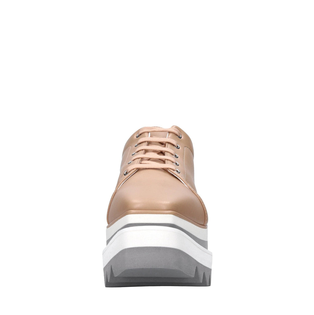 Sneakers in ecopelle e tessuto 