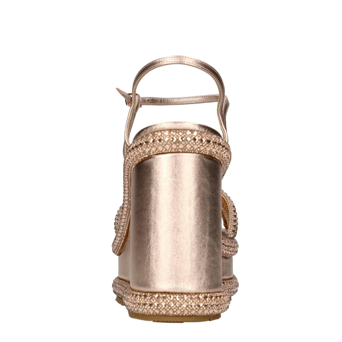 Zeppe Stratosphere in pelle e strass 