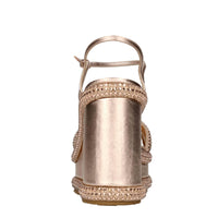 Zeppe Stratosphere in pelle e strass 