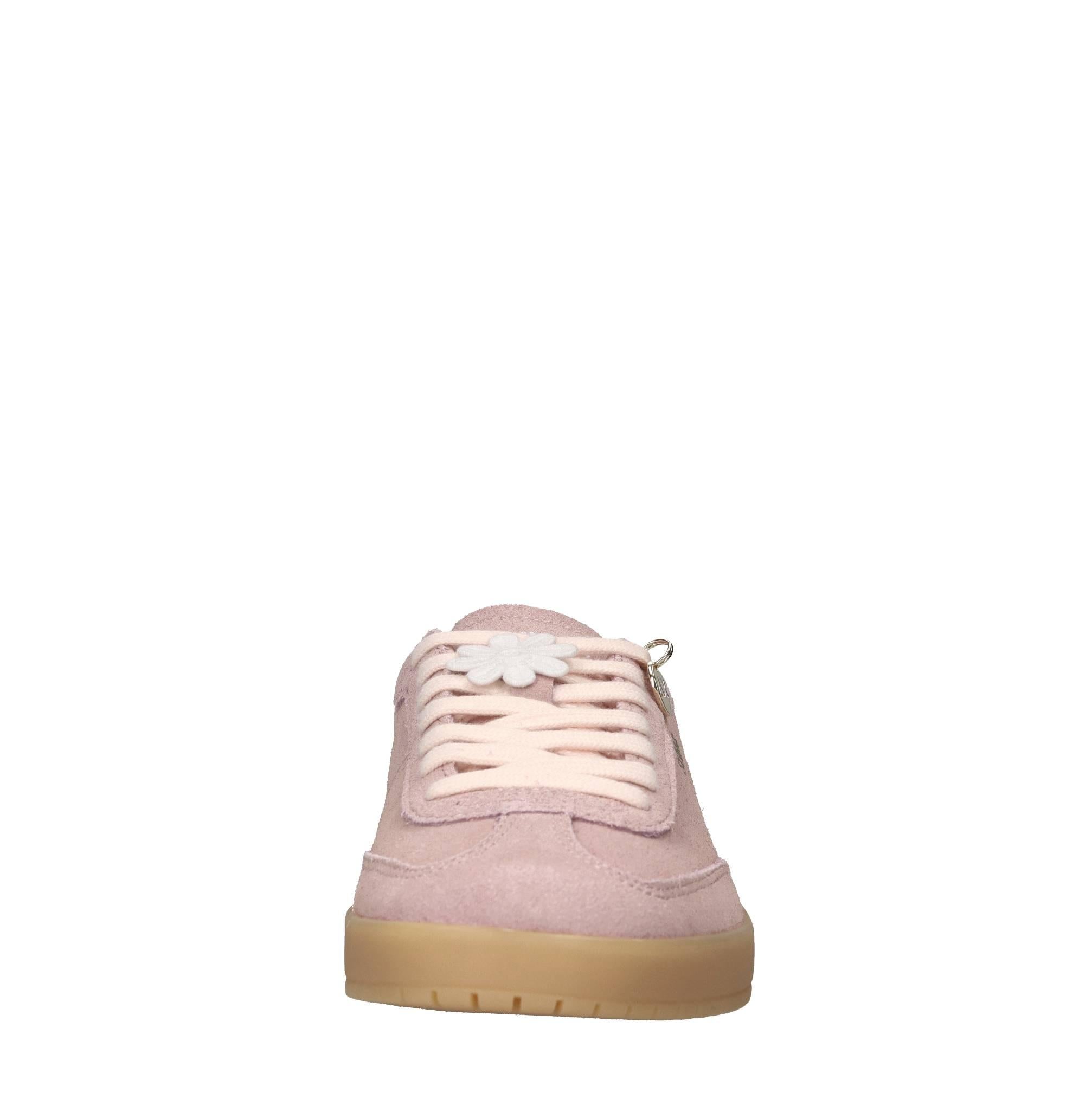 Sneakers in camoscio ed ecopelle 